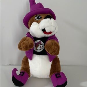 Buc-ee's Halloween Purple and Brown Plush Toy